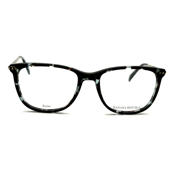 BANANA REPUBLIC SHANNIA BLACK/CLEAR EYEGLASSES SUNGLASSES FRAMES 51-18-135 - Picture 1 of 3